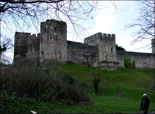 Upper Bailey: Chepstow Castle